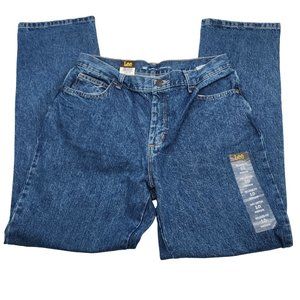 Lee Relaxed Fit Womens Denim Jeans Size 10M NWT